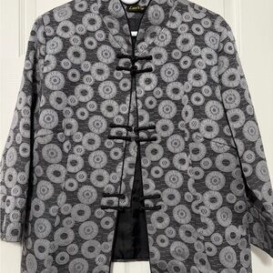 Lan Vie 100% Silk Jacket Size 14